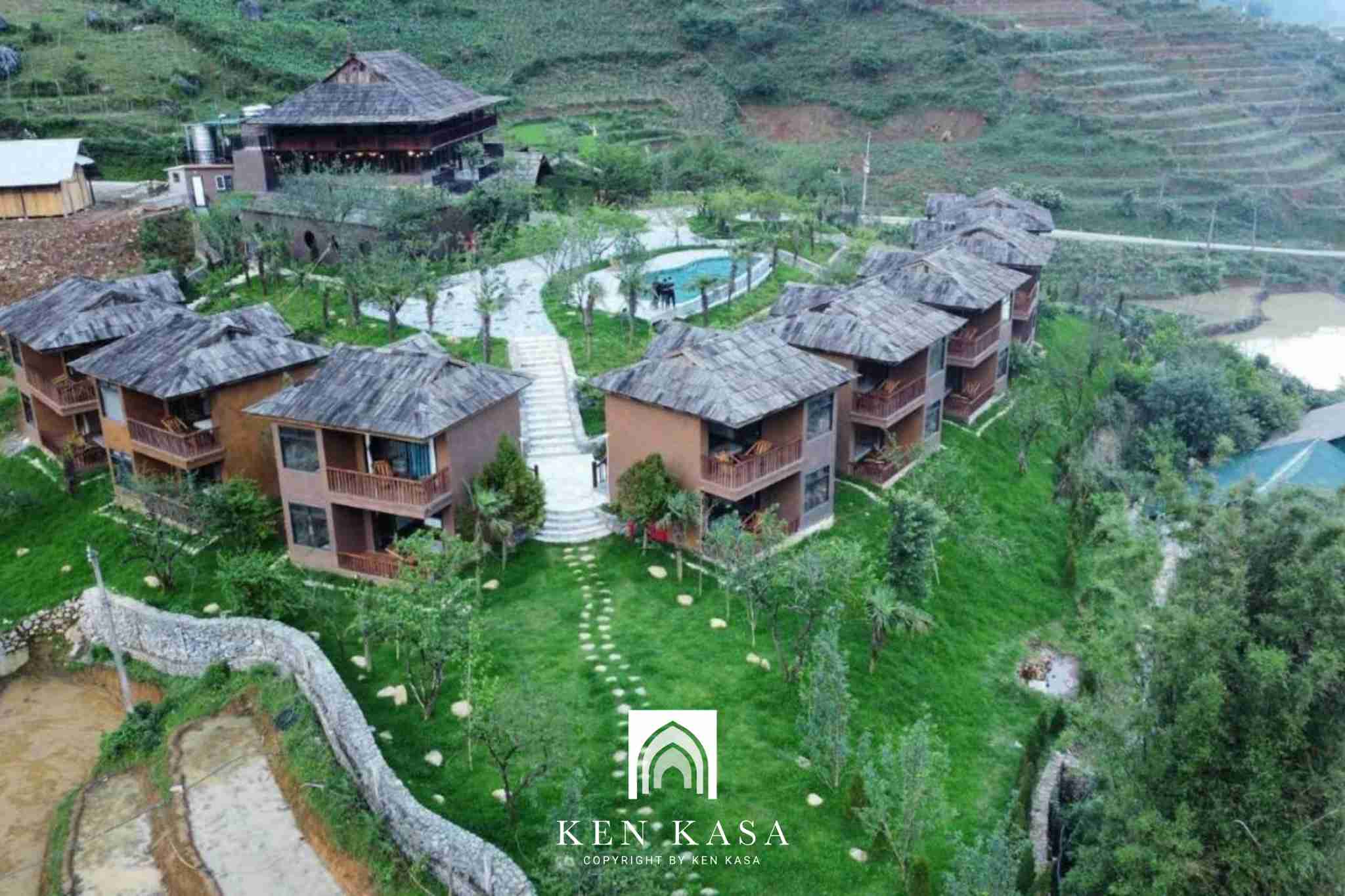 Mẫu nhà homestay 2 tầng Sin Chai Ecolodge 